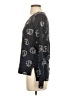 Ann Taylor LOFT 100% Cotton Floral Black Pullover Sweater Size XS - photo 5
