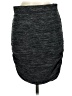 Gap Outlet Solid Gray Black Casual Skirt Size M - photo 2