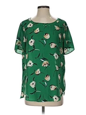 Banana Republic Factory Store Short Sleeve Blouse (view 1)