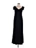 David Meister 100% Polyester Black Casual Dress Size 12 - photo 1