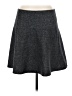 Ann Taylor LOFT Solid Gray Casual Skirt Size M - photo 1
