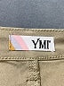 YMI Solid Gray Casual Pants Size M - photo 7