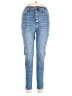 Forever 21 Solid Blue Jeans Size 30 waist - photo 1