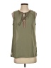 Daniel Rainn 100% Polyester Green Sleeveless Blouse Size S - photo 1