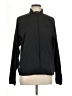 Adidas 100% Polyester Solid Black Track Jacket Size L - photo 1