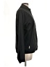Adidas 100% Polyester Solid Black Track Jacket Size L - photo 4