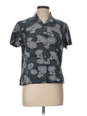 Liz Claiborne Short Sleeve Blouse (view 1)