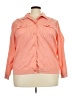 Cj Banks 100% Cotton Orange Jacket Size 3X - photo 1
