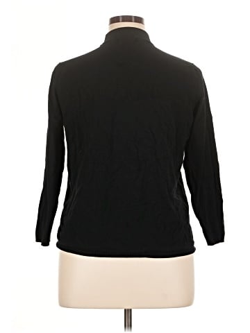 August Silk Turtleneck Sweater (view 2)
