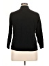August Silk Black Turtleneck Sweater Size 1X - photo 2