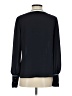 Express 100% Polyester Black Long Sleeve Blouse Size S - photo 2