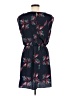 Gap Outlet 100% Polyester Print Blue Casual Dress Size M - photo 2
