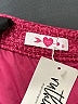 Buddy Love 100% Polyester Tweed Pink Shorts Size M - photo 3