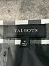 Talbots 100% Polyester Checkered-gingham Black Casual Skirt Size 4 - photo 4