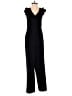 MNG Suit Solid Black Jumpsuit Size XL - photo 1