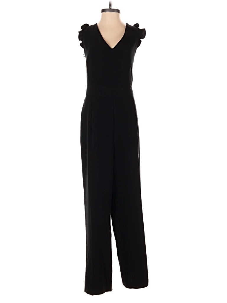 Pre-owned Mng Suit Jumpsuit In Black