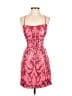 Unbranded 100% Polyester Paisley Pink Cocktail Dress Size 2 - photo 1