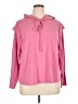 Andree by UNIT Pink Pullover Hoodie Size 1X - photo 1