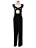 MNG Suit Solid Black Jumpsuit Size XL - photo 2