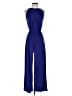 Koh Koh Solid Blue Jumpsuit Size S - photo 1