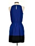 Express Color Block Blue Casual Dress Size S - photo 2