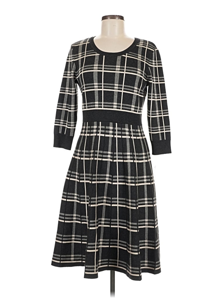 Pre-owned Nina Leonard Casual Dress In Black