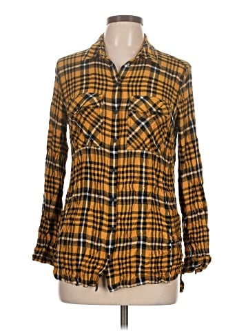 Reserved Long Sleeve Button-Down Shirt (view 1)