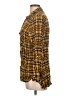 Reserved Plaid Yellow Long Sleeve Button-Down Shirt Size 12 - photo 5