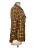 Reserved Plaid Yellow Long Sleeve Button-Down Shirt Size 12 - photo 4