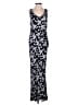 Sandro 100% Polyester Graphic Blue Black Jumpsuit Size S (estimated) - photo 1