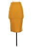 Shein Solid Yellow Casual Skirt Size S - photo 2