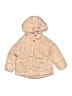 Zara 100% Polyester Tan Snow Jacket Size 6 - photo 1