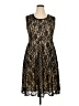 Maitai 100% Polyester Black Cocktail Dress Size 2X - photo 1