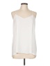 Express 100% Polyester Ivory Sleeveless Blouse Size L - photo 1