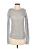 Gilly Hicks Metallic Silver Pullover Sweater Size XS - photo 1