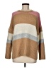 Topshop Color Block Tan Pullover Sweater Size 8 - photo 1