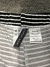 Jaclyn Intimates Stripes Black Board Shorts Size M - photo 3
