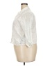 Zara Ivory 3/4 Sleeve Button-Down Shirt Size XXL - photo 5