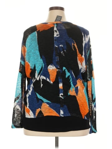 Chelsea & Theodore Long Sleeve Blouse (view 2)