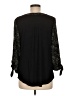 Fortune + Ivy 100% Polyester Green 3/4 Sleeve Blouse Size M - photo 2