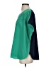Vince Camuto 100% Polyester Color Block Green Short Sleeve Blouse Size S - photo 5