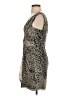 Max and Cleo Animal Print Tan Cocktail Dress Size 2 - photo 5