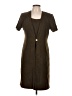 Expressions Brown Casual Dress Size 10 - photo 1