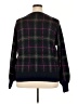 Crown & Ivy 100% Acrylic Plaid Black Pullover Sweater Size XXL - photo 2