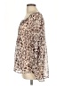 Torrid 100% Polyester Brown 3/4 Sleeve Blouse Size Lg Plus (0) - photo 5