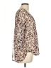 Torrid 100% Polyester Brown 3/4 Sleeve Blouse Size Lg Plus (0) - photo 4