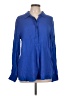 Leyla 100% Rayon Blue Long Sleeve Blouse Size L - photo 1