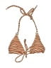 Unbranded Stripes Orange Swimsuit Top Size S (estimated) - photo 1