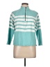 Lands' End 100% Cotton Teal Pullover Sweater Size L - photo 1