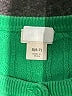 Crewcuts 100% Cotton Green Cardigan Size 6 - 7 - photo 3
